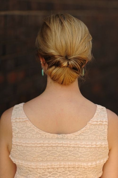 easy updo hairstyles for long hair 2