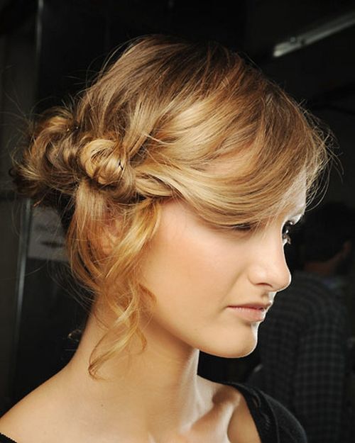 easy updo hairstyles for long hair