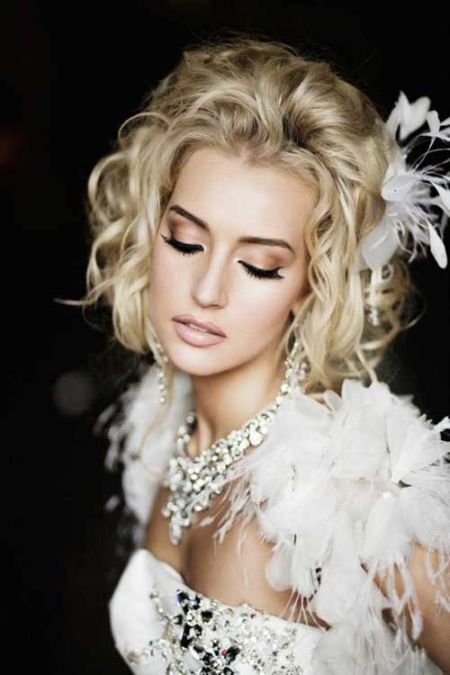 59 Stunning Wedding Hairstyles for Short Hair 2017