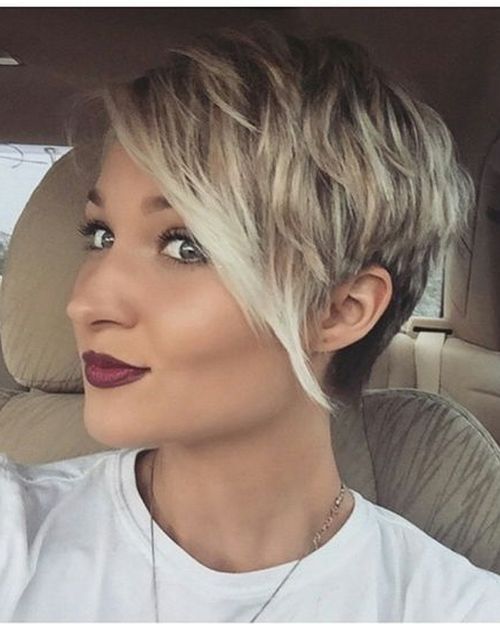 Asymmetrical Pixie Cut