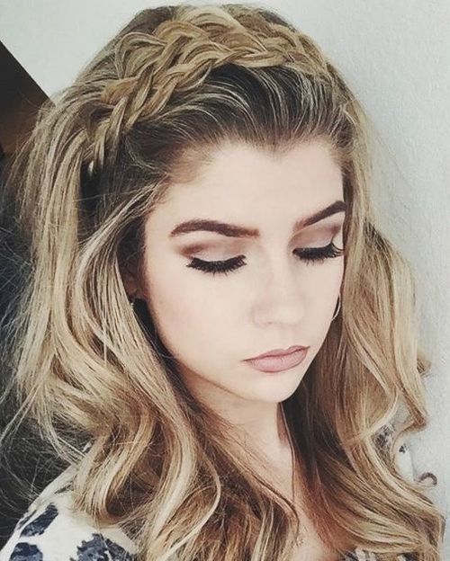 medium hairstyle for girl