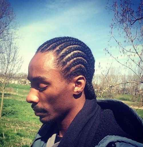 Black Men's Cornrows