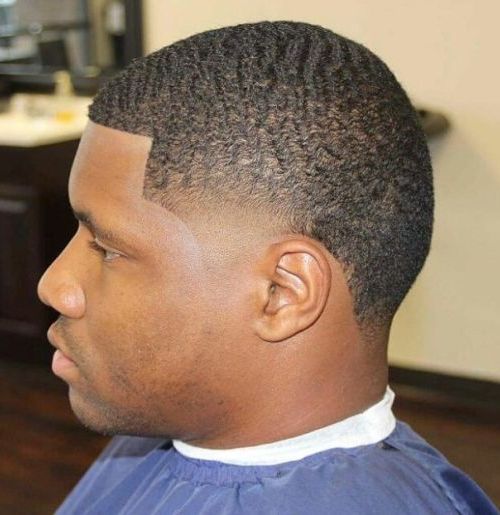 Black men fade wavy hairstyles