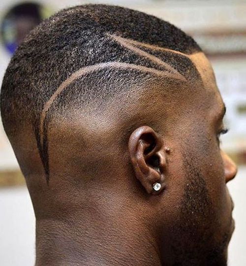 Black men low skin fade hairstyles