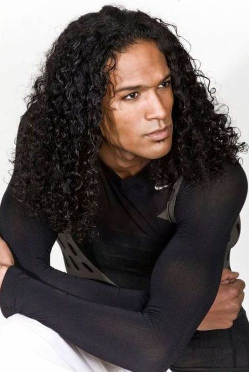 Curly hairstyles for black men