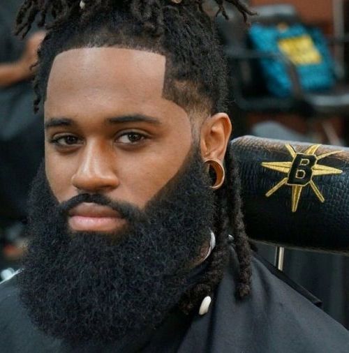 Full and Long Beard for Black Men