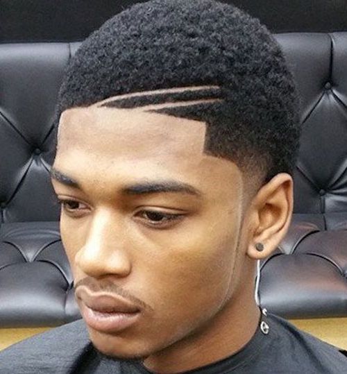 Short Clean Haircut for Black Men
