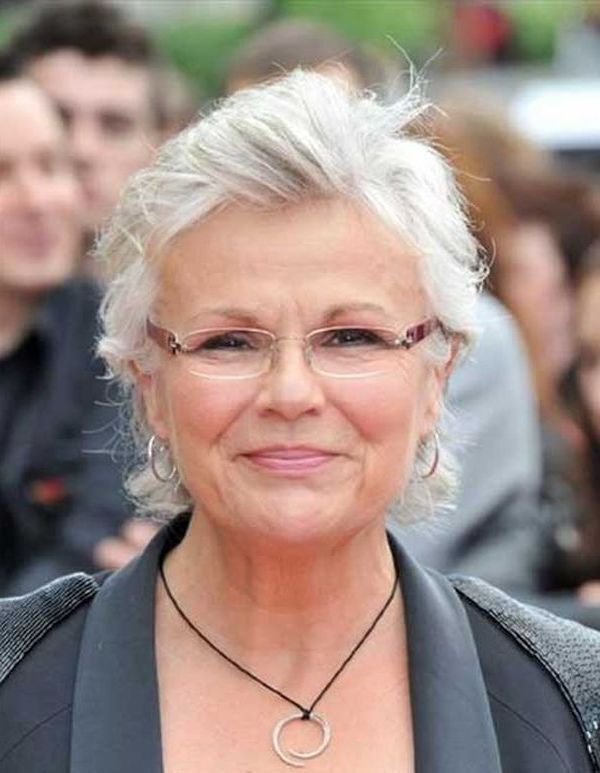 short haircut elderly