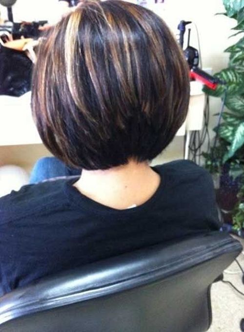 Short Thick Layered Bob