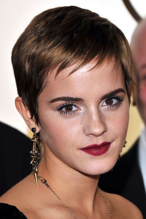 Side Swept Pixie for Thin Hair