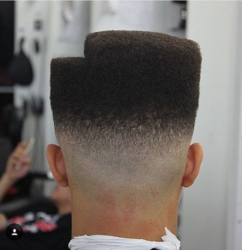 Stair Step Flat Top Haircut