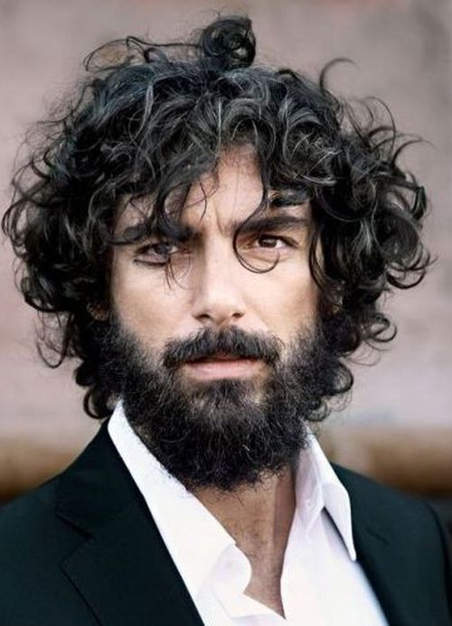 Beard styles for curly hair