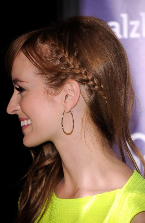 Cute side braid for thin hair