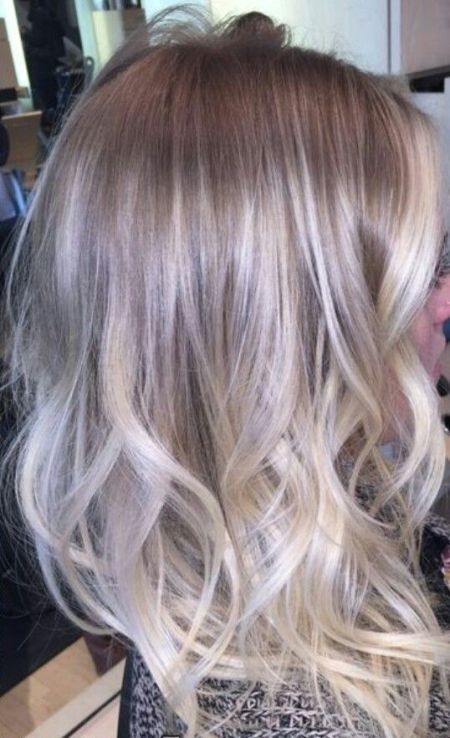 Ombre Hair Ash Blonde