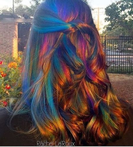 Galaxy balayage hair