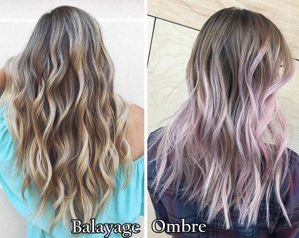 Balayage VS Ombre