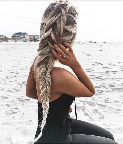 extra long fishtail