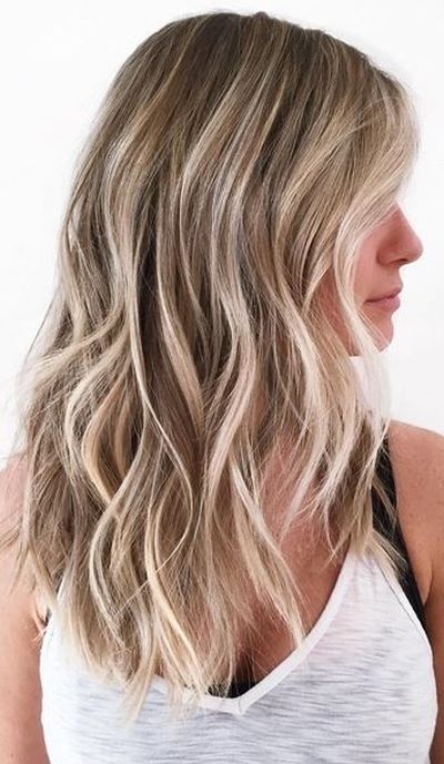 Naturally sunkissed bronde highlights