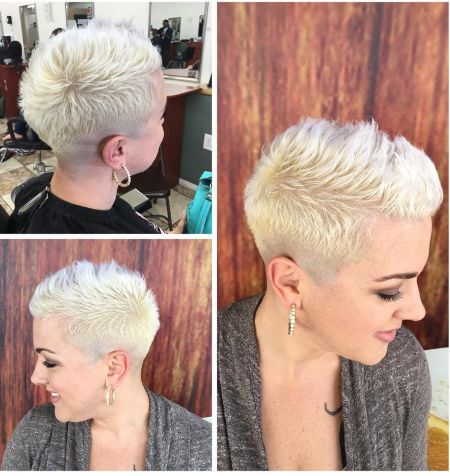 shaved hairstyles for women