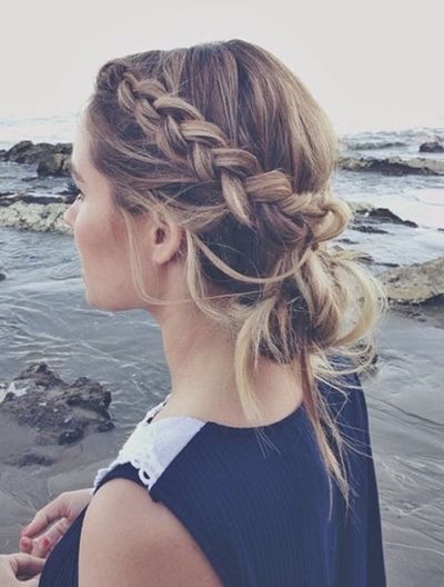 the messy braid