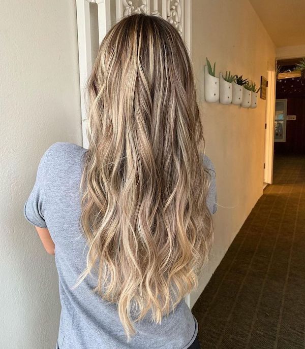 blonde balayage