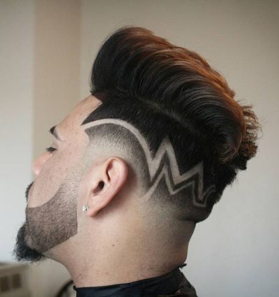 Geometrical undercut designs