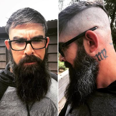 Hipster fade haircut