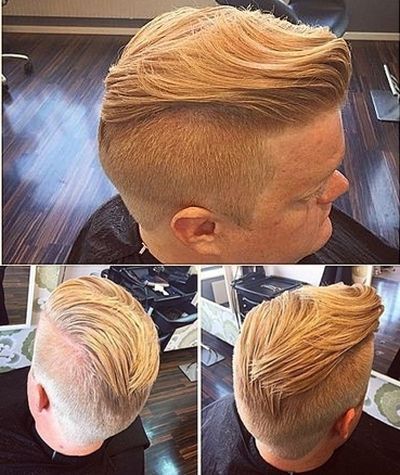 Modern mohawk with undercut