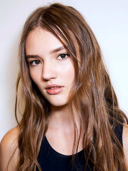 long hair curly strands