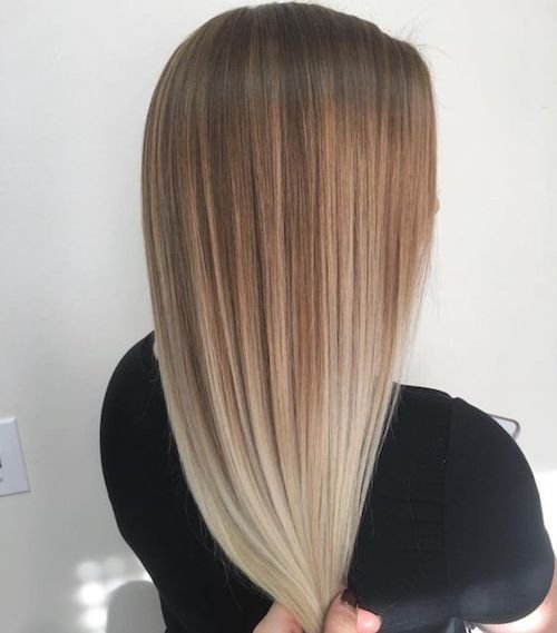 balayage brown blonde