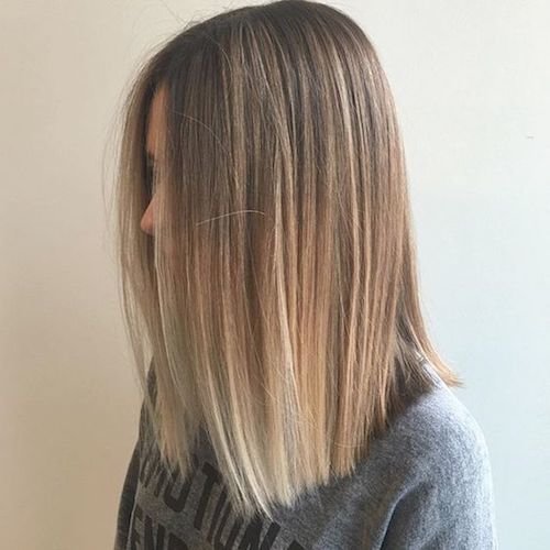 balayage medium brown