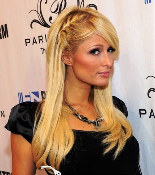 paris hilton braid