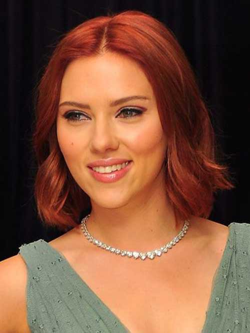 Scarlett Johansson Red Hair