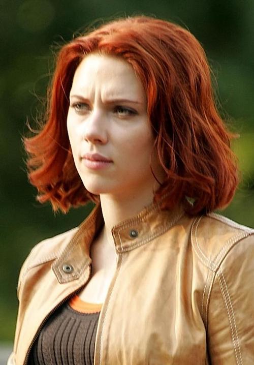 Scarlett Johansson Red Hair