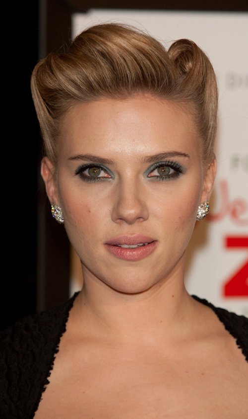 scarlett johansson retro rolls 2011