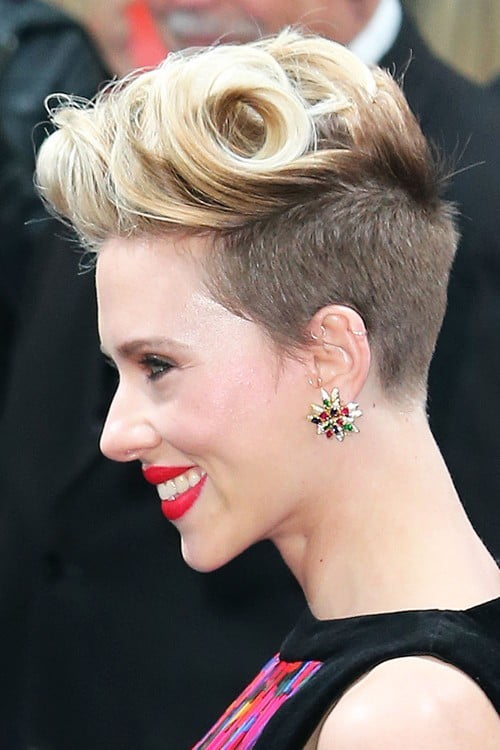 scarlett johansson shaved