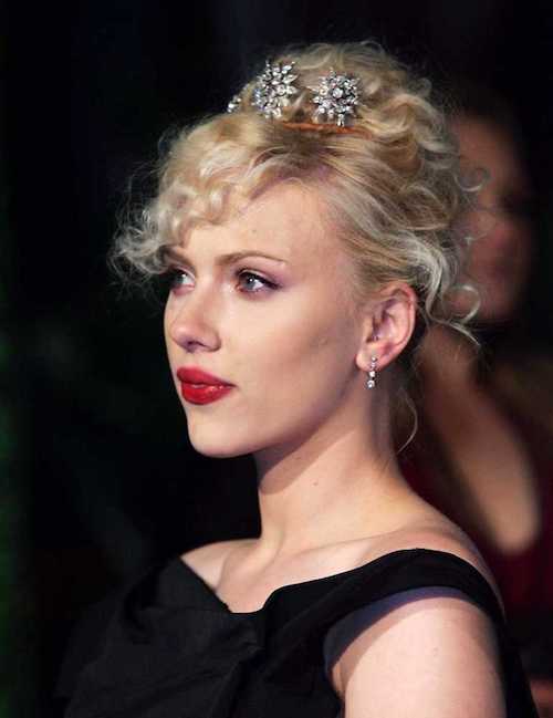 scarlett johansson tiara