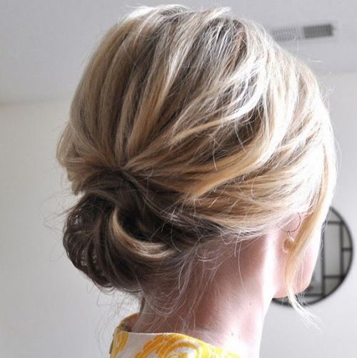 Simple Updos For Short Hair