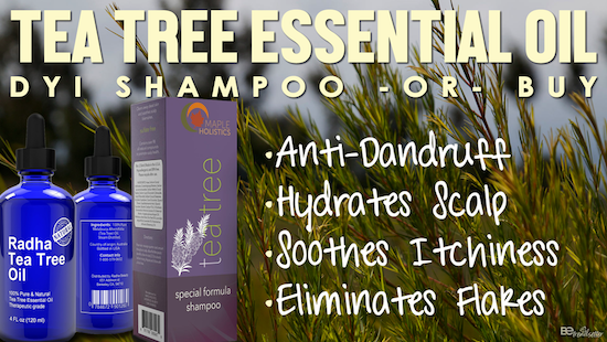 tea tree shampoo for dandruff