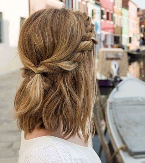 updo for lob cut