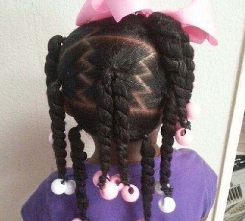 zig zag ponytail
