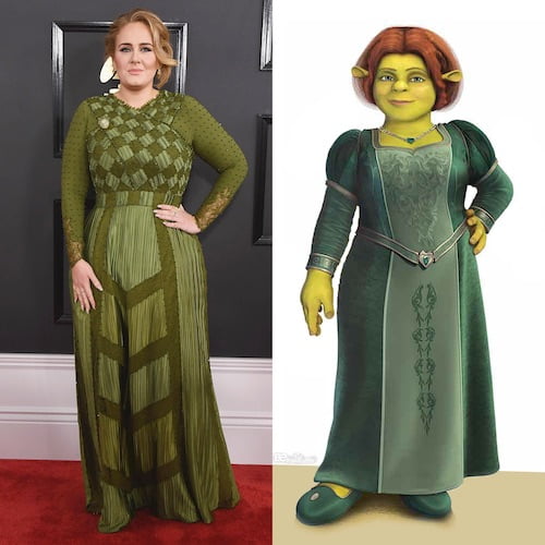 adele fiona look alike