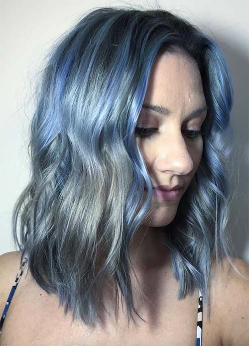 41 Blue Hair Color Ideas for Courageous Women