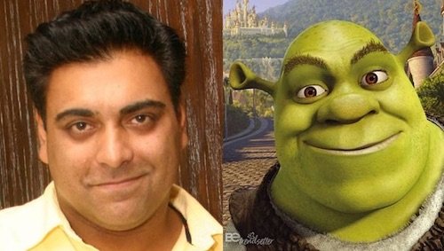 ram kapoor shrek look alike