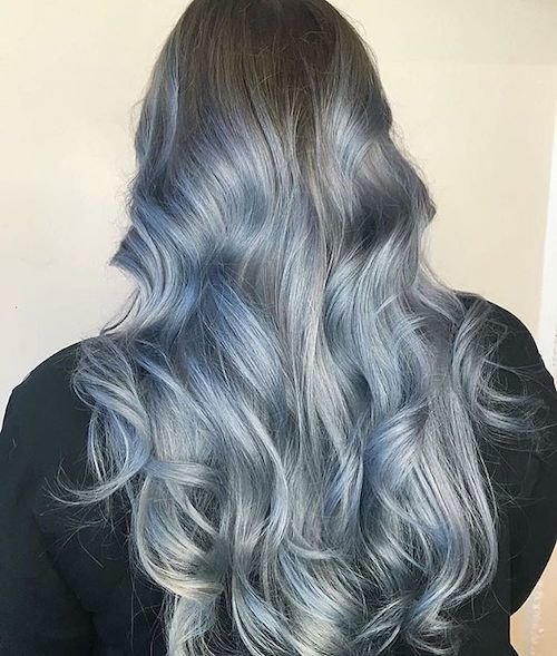 36 Denim Hair Color Ideas to Match Your Jeans in 2017