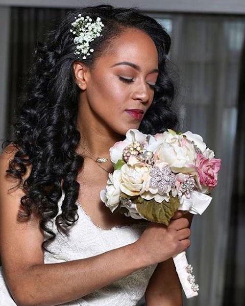 47 Wedding Hairstyles For Black Women To Drool Over 2018