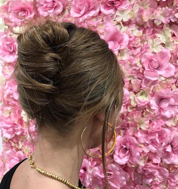 french twist updo