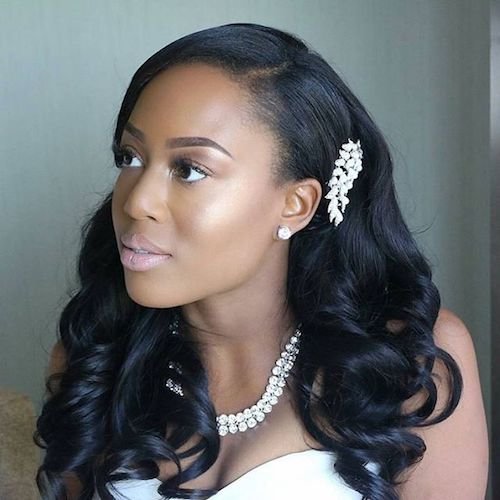 47 Wedding Hairstyles For Black Women To Drool Over 2018