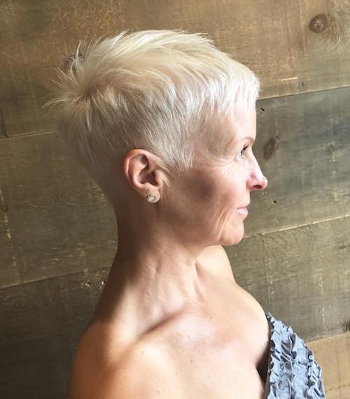 Short Blonde Hairstyles For Over 50