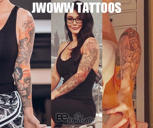 jwoww disney tattoos